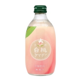 友桝  白桃味汽水 300ml